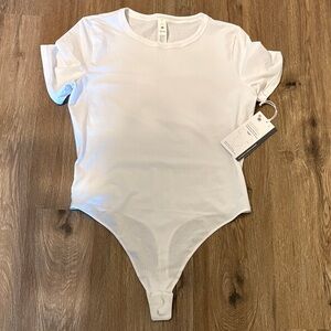 Lululemon Athletica NWT Crewneck Bodysuit - white -  White Bodysuit
